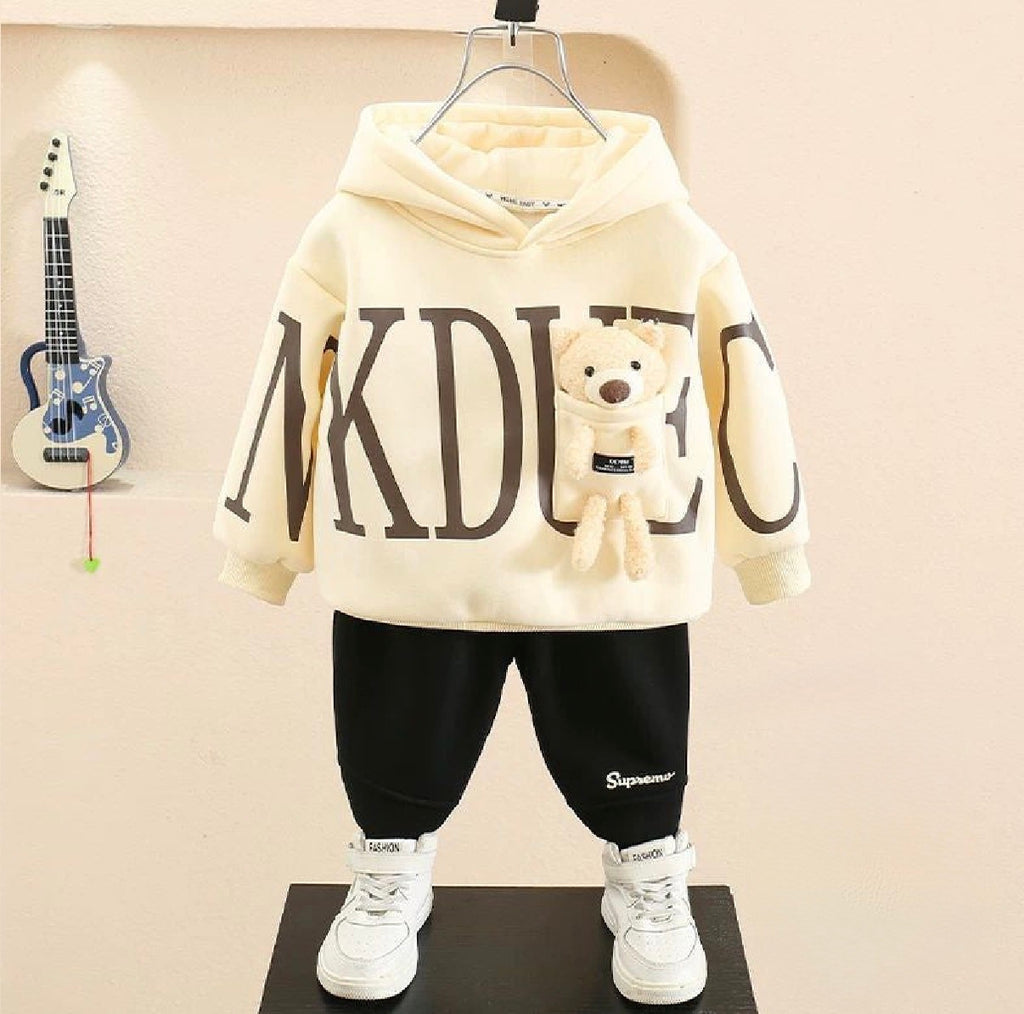 Conjunto Infantil de Invierno con Capucha