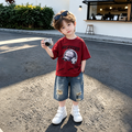 Conjunto Infantil de Verano con Falda y Camiseta
