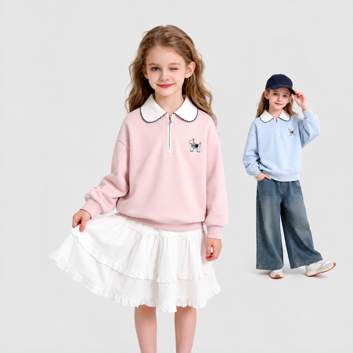 Sudadera Infantil con Estampado de Dibujos