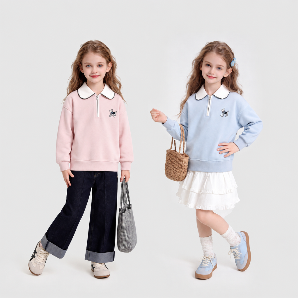 Sudadera Infantil con Estampado de Dibujos