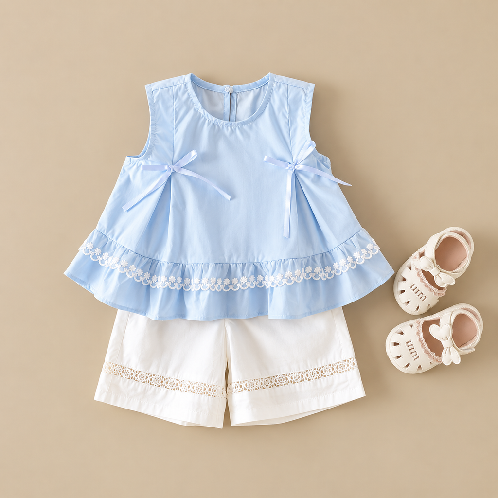 Conjunto Infantil de Verano para Niña