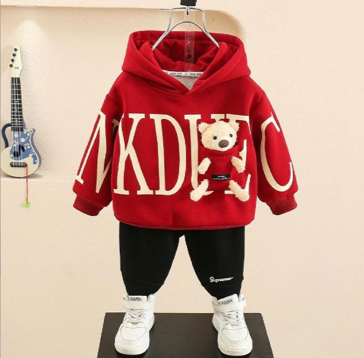 Conjunto Infantil de Invierno con Capucha