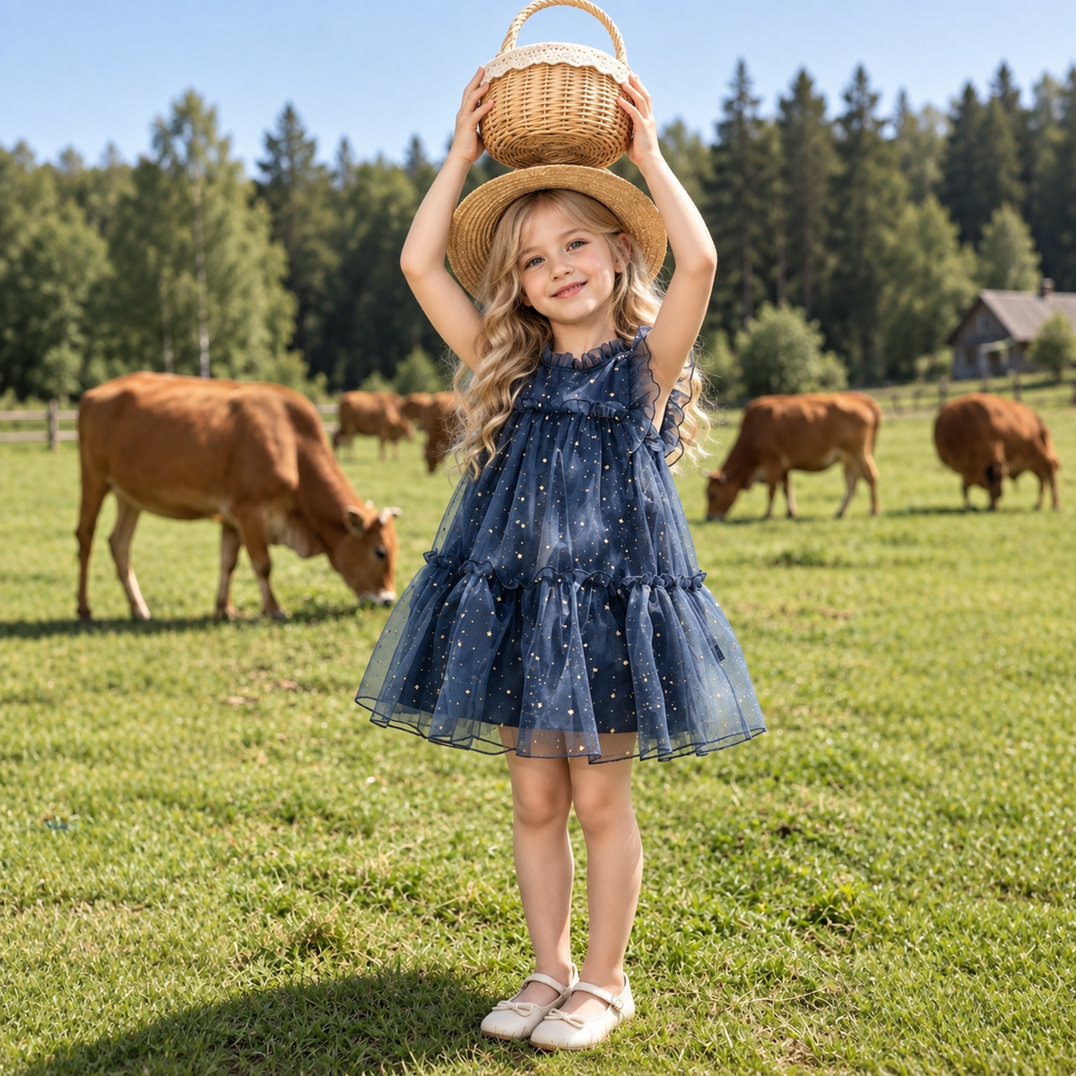 Vestido Princesa Infantil para Niña ✨🎀